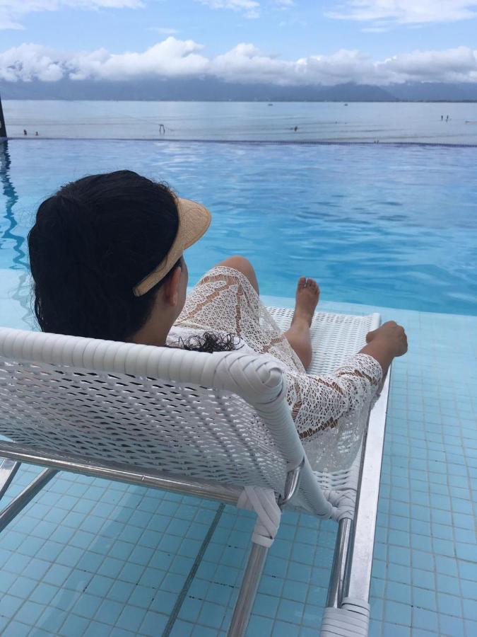 Apartamento Pe Na Areia Frente Para O Mar E Piscina Na Prainha Caraguatatuba Exterior foto